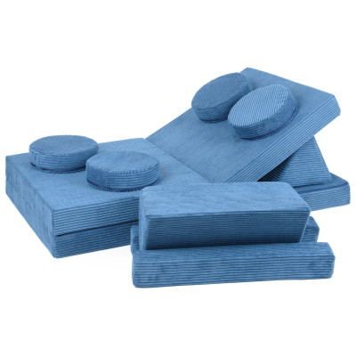 Sofá modular multifuncional para niños de bloques de espuma